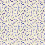 16416 07 LAVENDULA - CREAM - BEE HAVEN by Rachel Rossi Designs for Benartex Designer Fabrics
