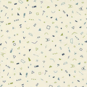 16954 13 PARCHMENT - COLLAGE by Janet Clare for Moda Fabrics