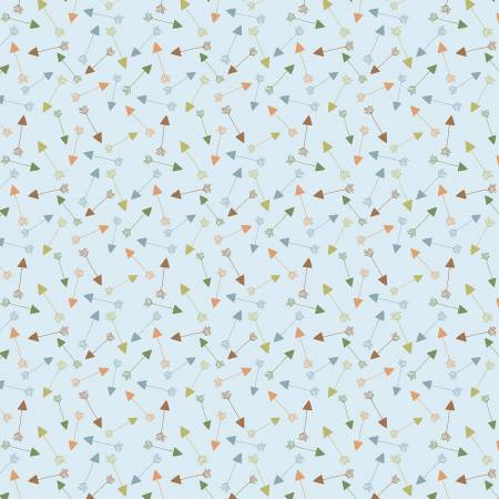 36257 478 BLUE ARROWS - WINSOME CRITTERS by Deane Beesley for Wilmington Prints {THE PANEL FOR THIS COLLECTION IS ON OUR PANEL PAGE}