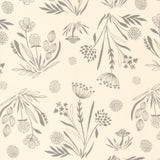45583 11 CREAM - WOODLAND WILDFLOWERS by Fancy That Design House & Company for Moda Fabrics {THE PANELS FOR THIS COLLECTION ARE ON OUR PANELS PAGE}
