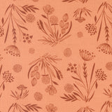 45583 23 CORAL PEACH - WOODLAND WILDFLOWERS by Fancy That Design House & Company for Moda Fabrics {THE PANELS FOR THIS COLLECTION ARE ON OUR PANELS PAGE}