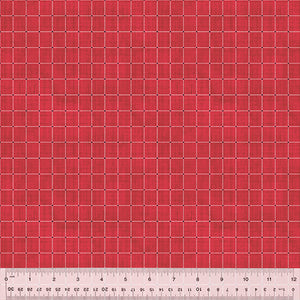 53636-2 RED - OFF GRID - COTTON - BEACON by Whistler Studios for Windham Fabrics
