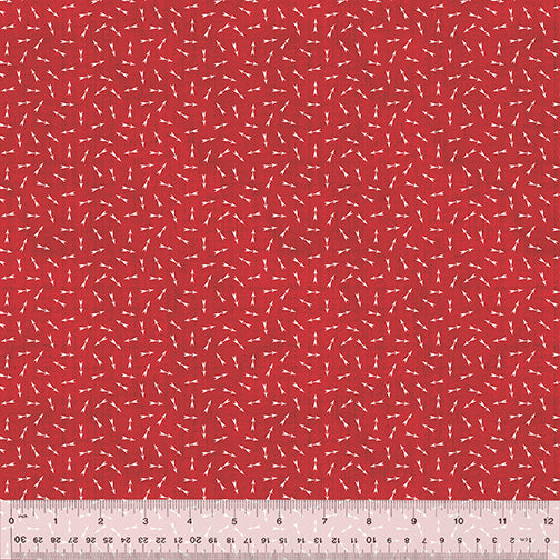 53637-2 RED - DIRECTION - COTTON - BEACON by Whistler Studios for Windham Fabrics