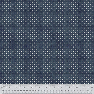 53639-1 BLUE - SIX POINTS - COTTON - BEACON by Whistler Studios for Windham Fabrics