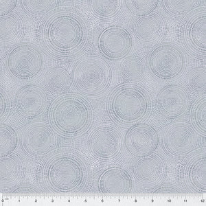 53727-54 COOL GREY - 100% COTTON - RADIANCE by Whistler Studios for Windham Fabrics