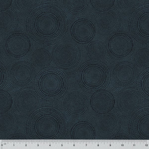 53727-58 BLUE STEEL - 100% COTTON - RADIANCE by Whistler Studios for Windham Fabrics