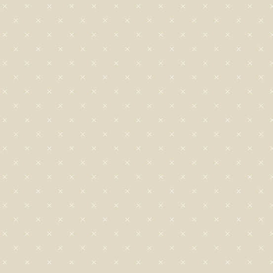 A-807-N LATTE - All My Xs by Andover Fabrics