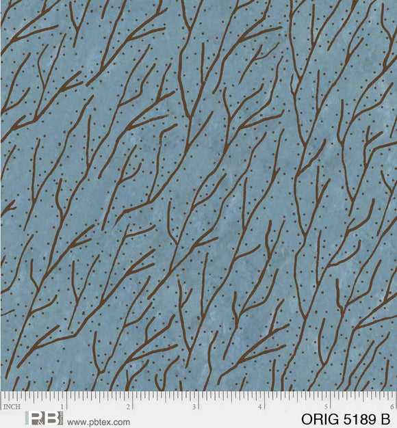 ORIG5189-B - BRANCHES - ORIGINS by Jamie Kalvestran for P&B Textiles {The Panel for this Collection is on our Panel Page}