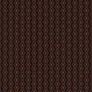 R170582-BLACK - HAUNTED GATE- CHEDDAR AND COAL II - by Pam Buda for Marcus Fabrics