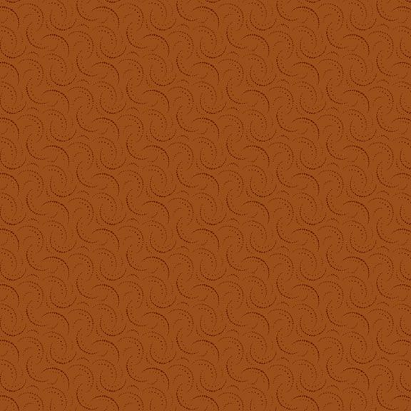 R170589-RUST - NORTH WIND - CHEDDAR AND COAL II - by Pam Buda for Marcus Fabrics