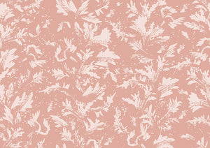 380-22749 GROWN UP CORAL - FAN CLUB/by Clea Broad for paintbrush studio fabrics