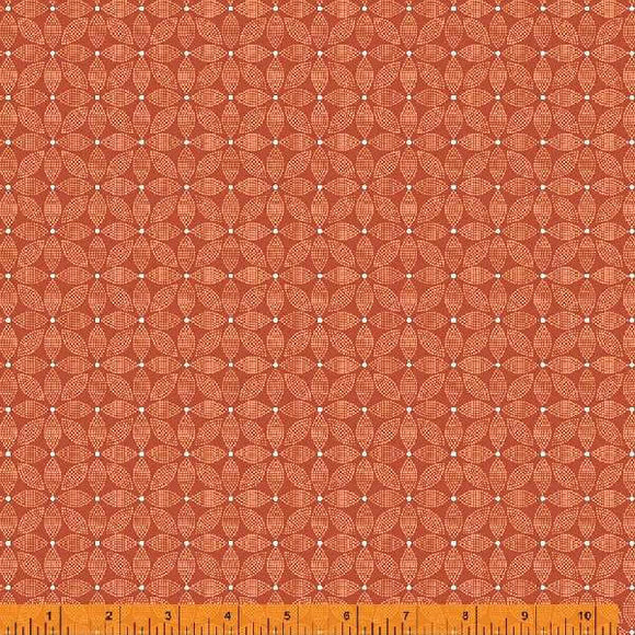53012-11 RED - FORGET ME NOT by Allison Harris for Windham Fabrics