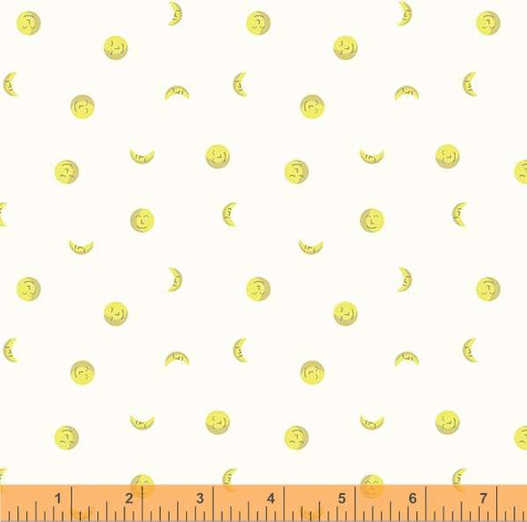 53179-2 MOONS IVORY - LITTLE WHISPERS by Whistler Studios for Windham Fabrics
