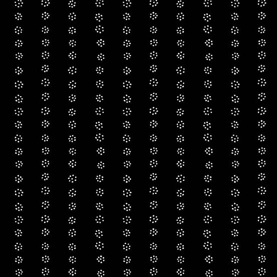 A-9623-K Black-Dots Circles/TUXEDO/by Kim Schaefer for Andover Fabrics
