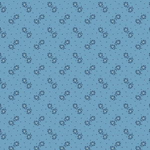 A-9822-B CLEAR SKY-FLOWER BUDS/TRINKETS 21/by Kathy Hall for Andover Fabrics