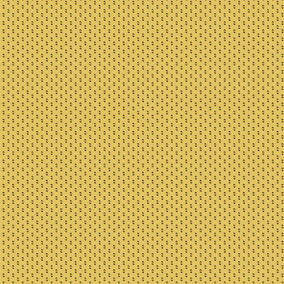 A-9828-Y BUMBLE BEE-DOUBLE CURVES/TRINKETS 21/by Kathy Hall for Andover Fabrics