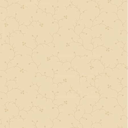 AC173133-W NATURAL VINE/APPLE CIDER by P&B TEXTILES COLLECTION IN FLORAL