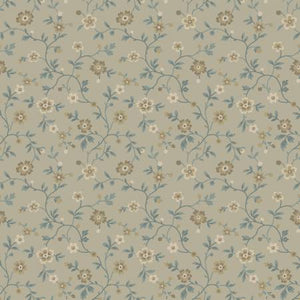 10442-T TAUPE FLORAL VINE - DARK & STORMY by Studio Collection for Maywood Studio