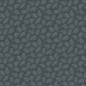 10444-B BLUE TOSSED LEAVES - DARK & STORMY by Maywood Studio Collection for Maywood Studio