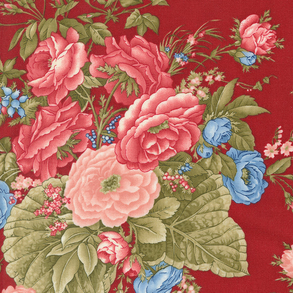 14980 15 CRIMSON - GRAND HAVEN by Minick & Simpson for Moda Fabrics