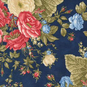 14980 19 NAVY - GRAND HAVEN by Minick & Simpson for Moda Fabrics