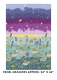 16409 55 MEADOW TOSS - TWILIGHT - BEE HAVEN by Rachel Rossi Designs for Benartex Designer Fabrics