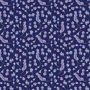 16416 57 LAVENDULA - DARK TWILIGHT - BEE HAVEN by Rachel Rossi Designs for Benartex Designer Fabrics