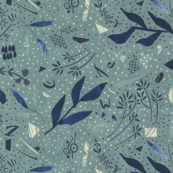 16950 14 SKY - COLLAGE by Janet Clare for Moda Fabrics