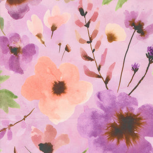 16971 14 LAVENDER - BLOOMING LOVELY by Janet Clare for Moda Fabrics