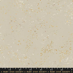 RS 5027-18M - SPECKLED METALLIC NATURAL - SPECKLED by Rashida Coleman Hale - RUBY STAR SOCIETY