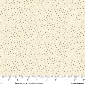Q-1948-40 CREAM - BUTTERCRAEM & BRICKLE BITS by Kim Diehl for Henry Glass & Co Division