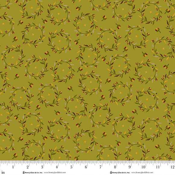 Q-2008-66 GREEN - PENNYBERRY FARM by Kim Diehl for Henry Glass & Co Division