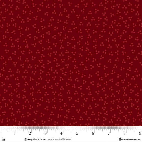 Q-2012-88 RED - PENNYBERRY FARM by Kim Diehl for Henry Glass & Co Division