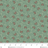 Q-2013-11 DUSTY AQUA - PENNYBERRY FARM by Kim Diehl for Henry Glass &amp; Co Division