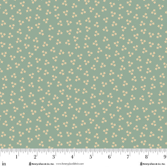 Q-2016-11 LIGHT AQUA - PENNYBERRY FARM by Kim Diehl for Henry Glass & Co Division