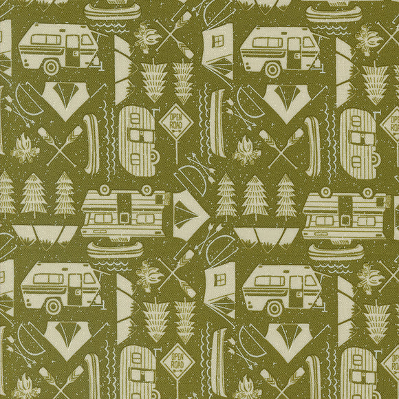 20884  13 FOREST - THE GREAT OUTDOORS by Stacy lest Hsu for Moda Fabrics