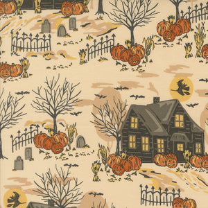 20912 11 BONE - HOME SWEET HAUNT by Stacy lest Hsu for Moda Fabrics
