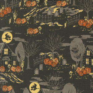 20912 16 CHARCOAL - HOME SWEET HAUNT by Stacy lest Hsu for Moda Fabrics