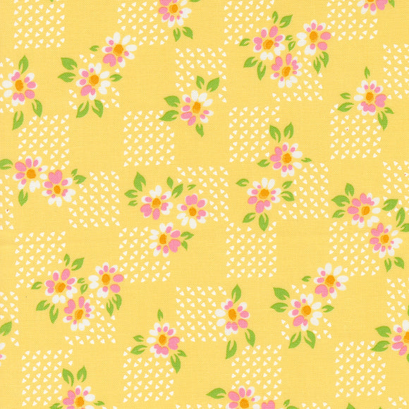 22463 16 LEMON - ON THE BRIGHT SIDE by Me and My Sister for Moda Fabrics