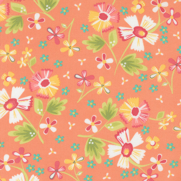 29230 15 CORAL - IN THE GARDEN by Corey Yoder for Moda Fabrics