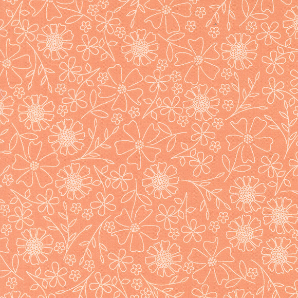 29231 35 CORAL - IN THE GARDEN by Corey Yoder for Moda Fabrics