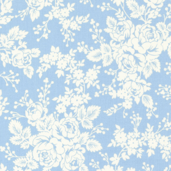 3030-14 SKY-BLUEBERRY DELIGHT by Bunny Hill Designs for Moda Fabrics