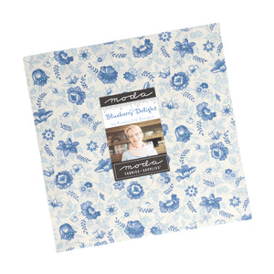 3030LC BLUEBERRY DELIGHT LAYER CAKE - 42 PIECE 10"x10" Assorted by Bunny Hill Designs for Moda Fabrics