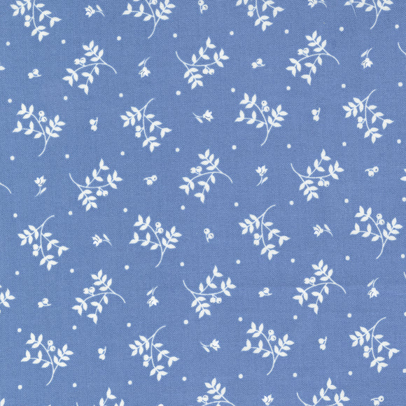 3033-16 CORNFLOWER-BLUEBERRY DELIGHT by Bunny Hill Designs for Moda Fabrics
