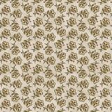3114 74 NATURAL - TOSSED JACOBEAN FLOWER - PRAIRIE CHICKS by Cheryl Haynes for Benartex Designer Fabrics
