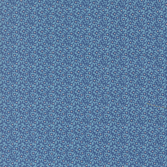31714 13 PRUSSIAN BLUE - SALLYS STITCHES by Betsy Chutchian for Moda Fabrics