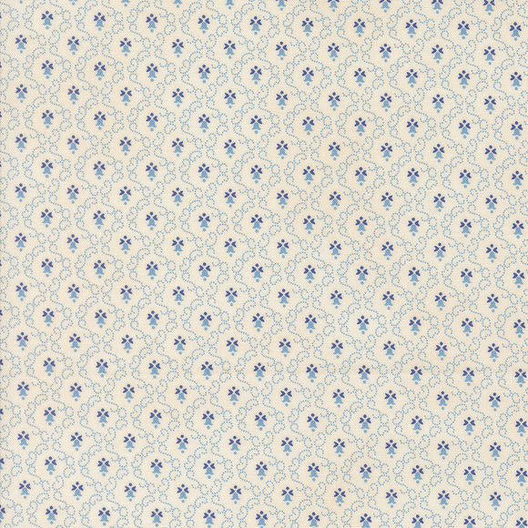 31716 14 BLUE SKY - SALLYS STITCHES by Betsy Chutchian for Moda Fabrics