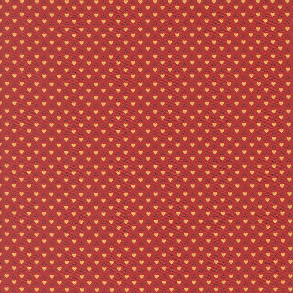 31717 11 TURKEY RED - SALLYS STITCHES by Betsy Chutchian for Moda Fabrics