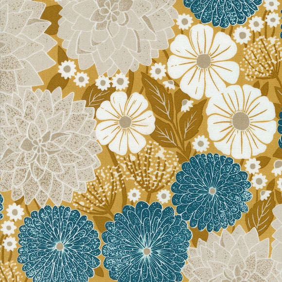 3310 13 GOLDENROD - FIELD OF FLOWERS by Katharine Watson for Moda Fabrics