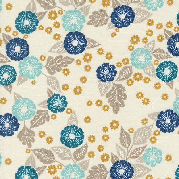 3313 11 PORCELAIN - FIELD OF FLOWERS by Katharine Watson for Moda Fabrics